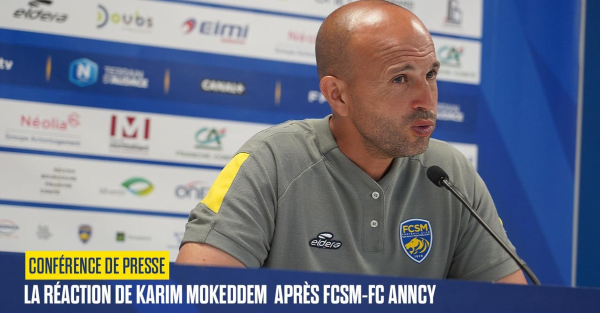 La réaction de Karim Mokeddem après FCSM-FC Annecy