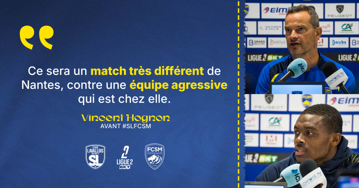 Stade Lavallois-FCSM: Die Pressekonferenz